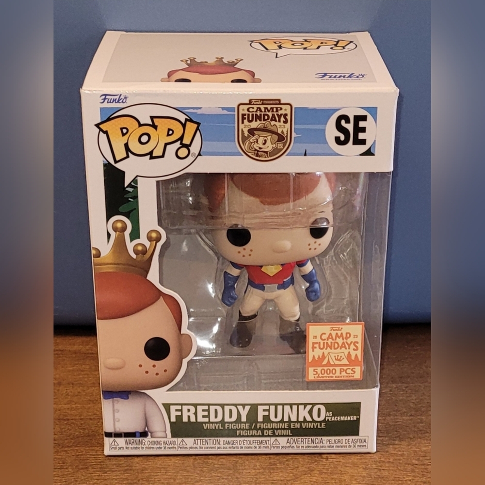 Funko Pop-Freddy Funko as Peacemaker-Camp Fundays 2023